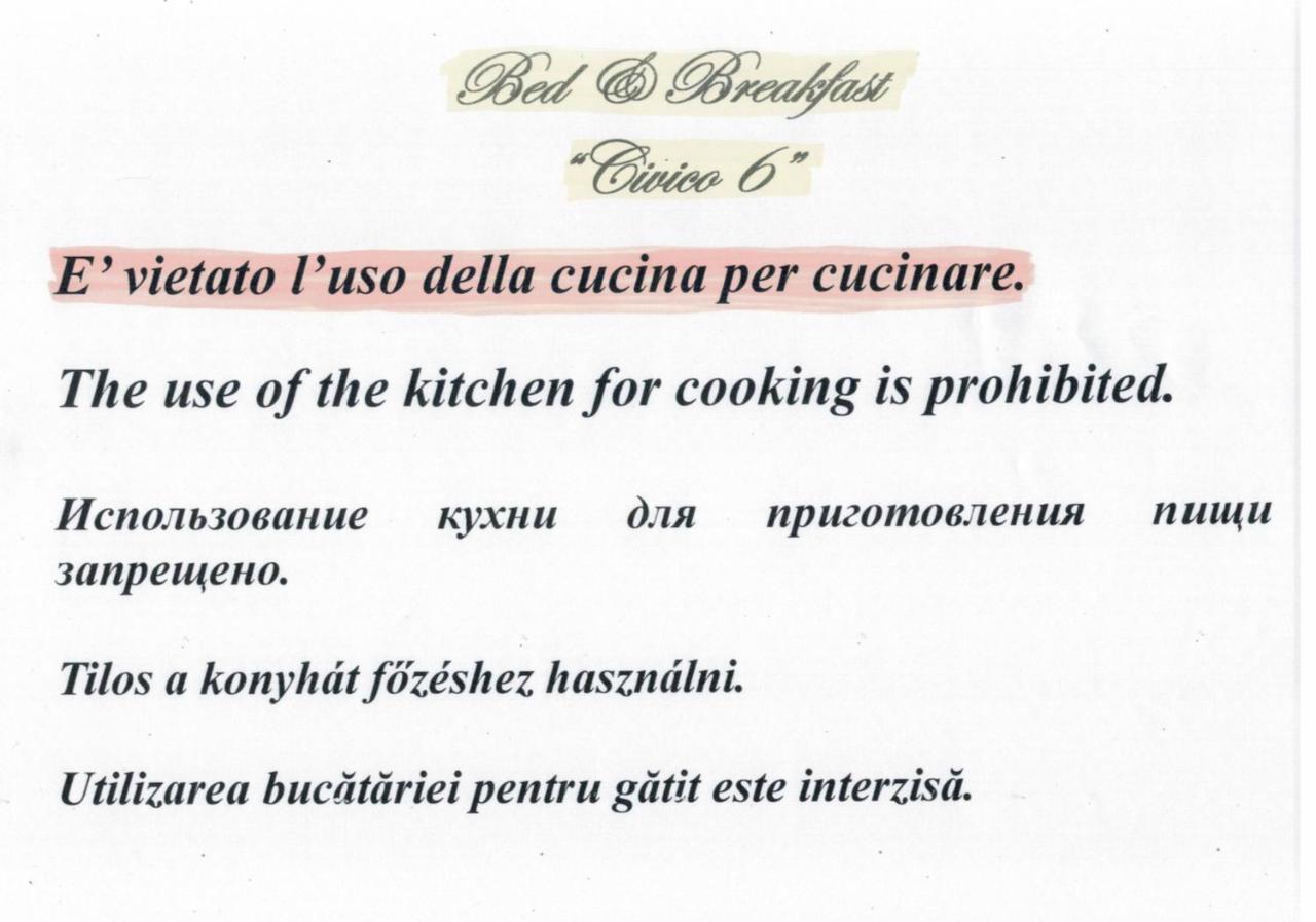 B & B Civico 6 Rooms Salerno Eksteriør bilde